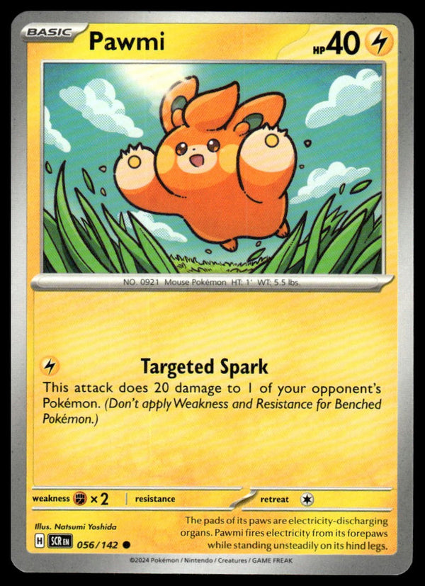 Pawmi Common SV07: Stellar Crown 056/142 NM