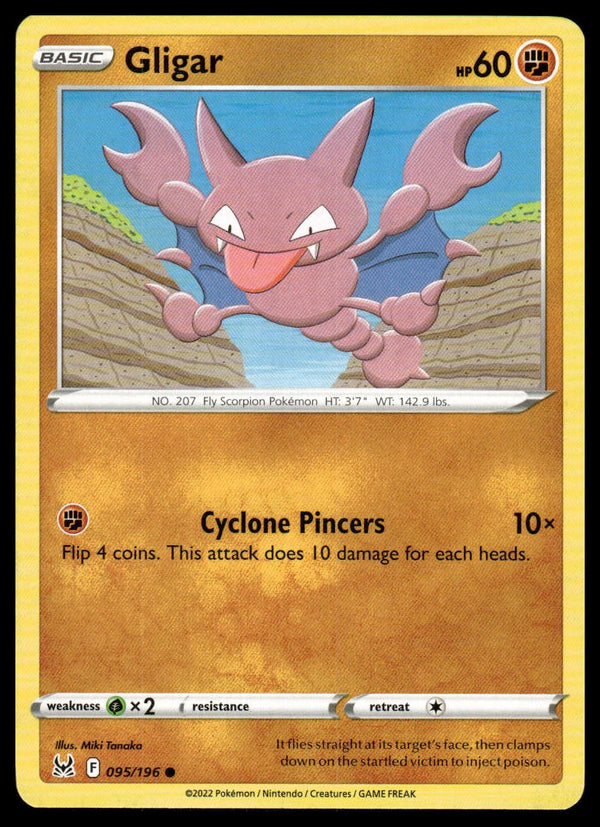Gligar Common SWSH11: Lost Origin 095/196 NM