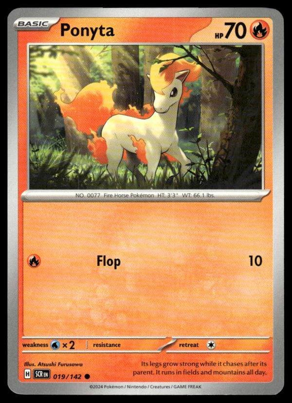 Ponyta Common SV07: Stellar Crown 019/142 NM
