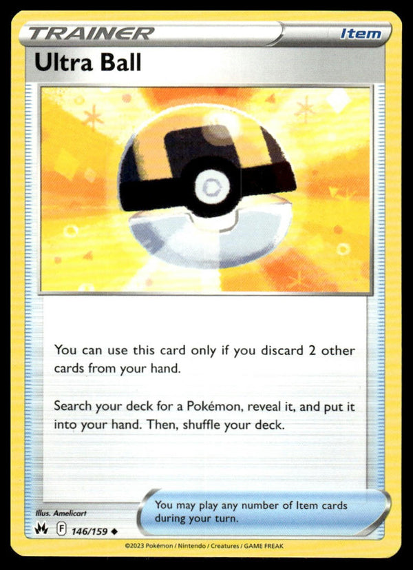 Ultra Ball Uncommon SWSH: Crown Zenith 146/159 NM