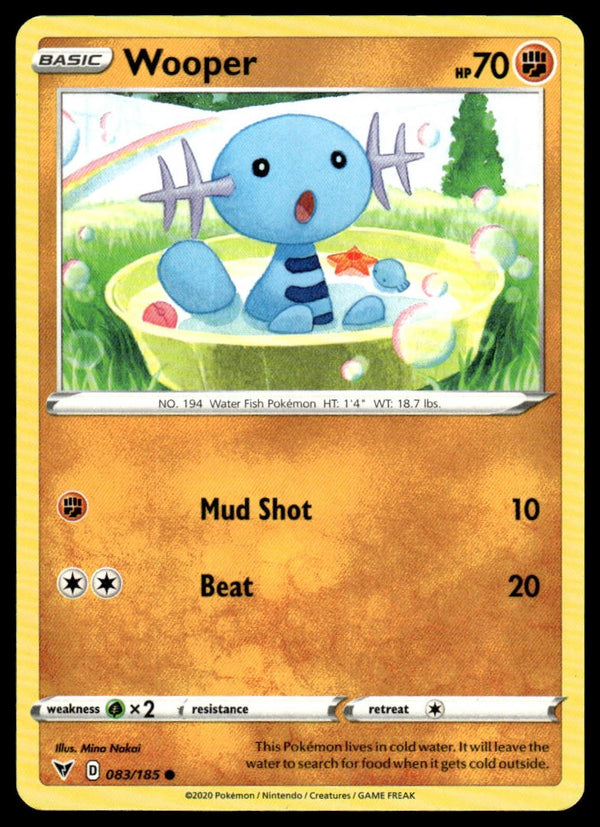 Wooper Common SWSH04: Vivid Voltage 083/185 NM