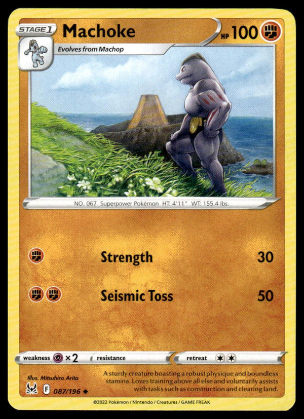 Machoke Uncommon SWSH11: Lost Origin 087/196 NM