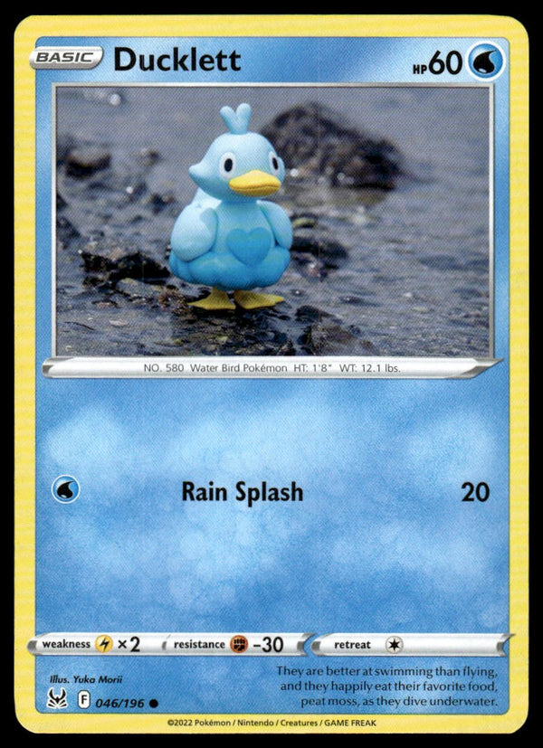 Ducklett Common SWSH11: Lost Origin 046/196 NM