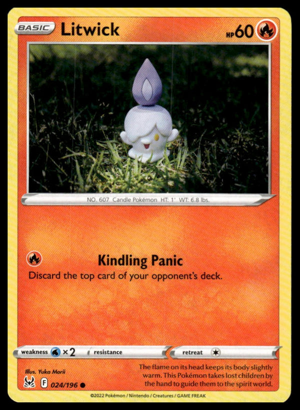 Litwick Common SWSH11: Lost Origin 024/196 NM