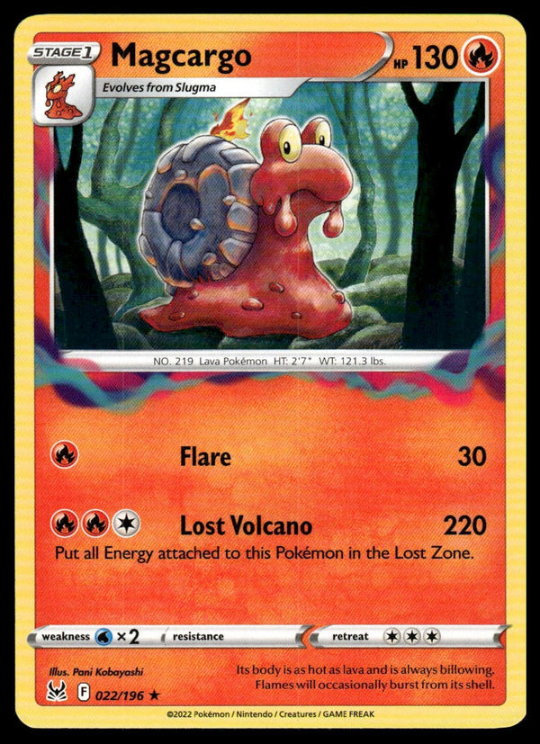 Magcargo Rare SWSH11: Lost Origin 022/196 NM