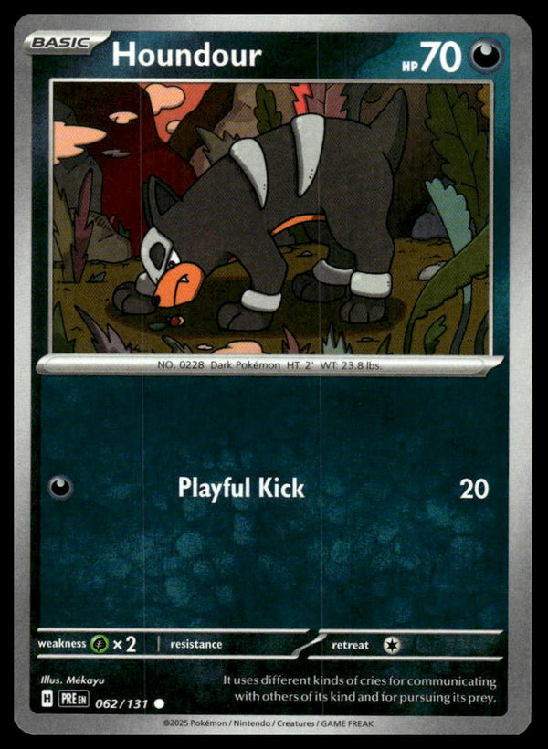 Houndour Common SV: Prismatic Evolutions 062/131 NM