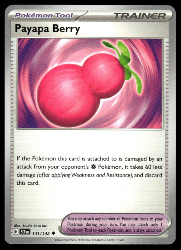 Payapa Berry Uncommon SV07: Stellar Crown 141/142 NM