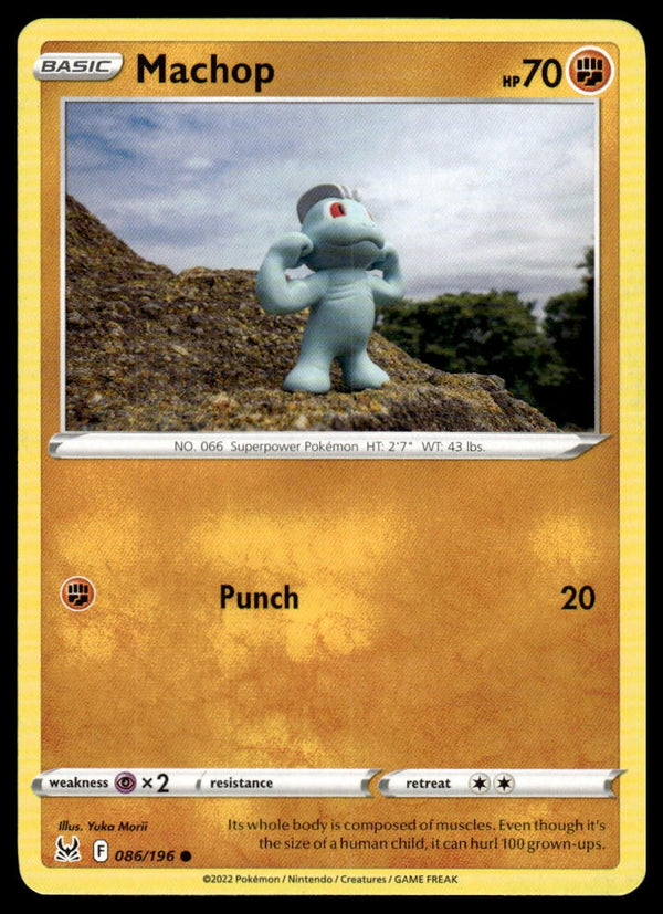 Machop Common SWSH11: Lost Origin 086/196 NM