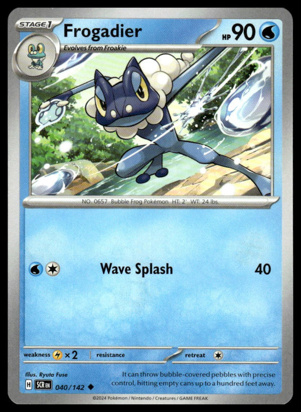 Frogadier Uncommon SV07: Stellar Crown 040/142 NM