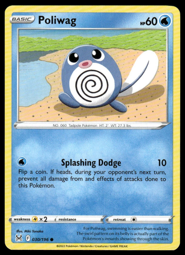 Poliwag Common SWSH11: Lost Origin 030/196 NM