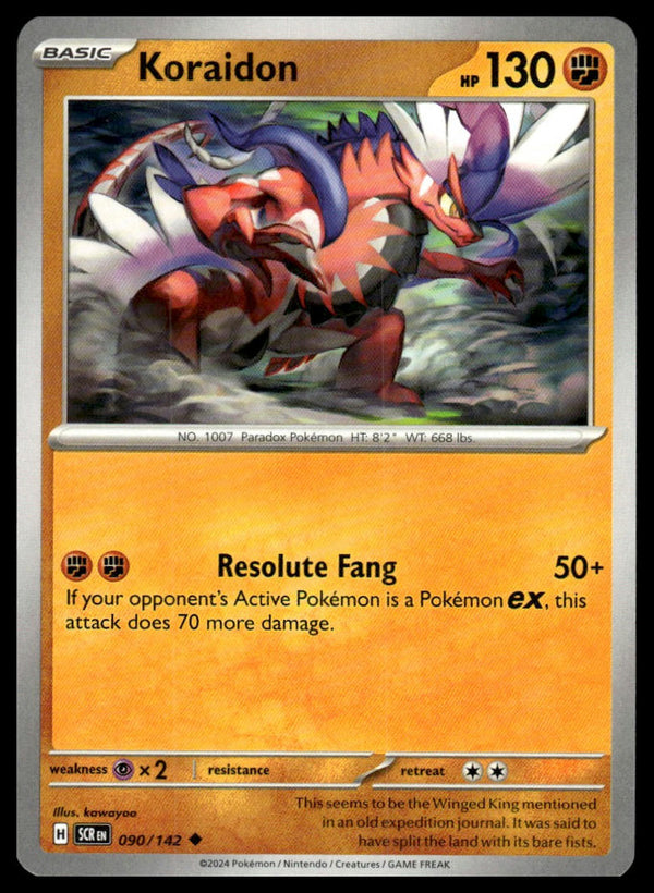 Koraidon Uncommon SV07: Stellar Crown 090/142 NM