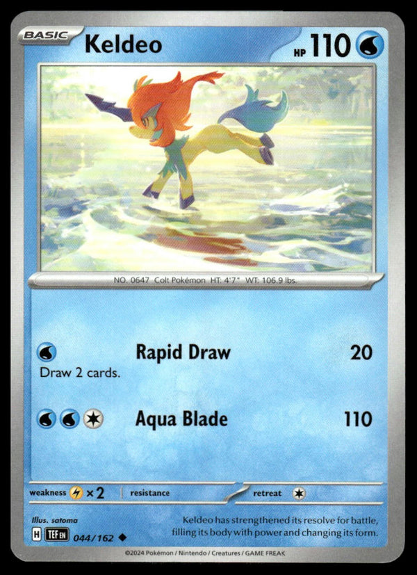 Keldeo Uncommon SV05: Temporal Forces 044/162 NM