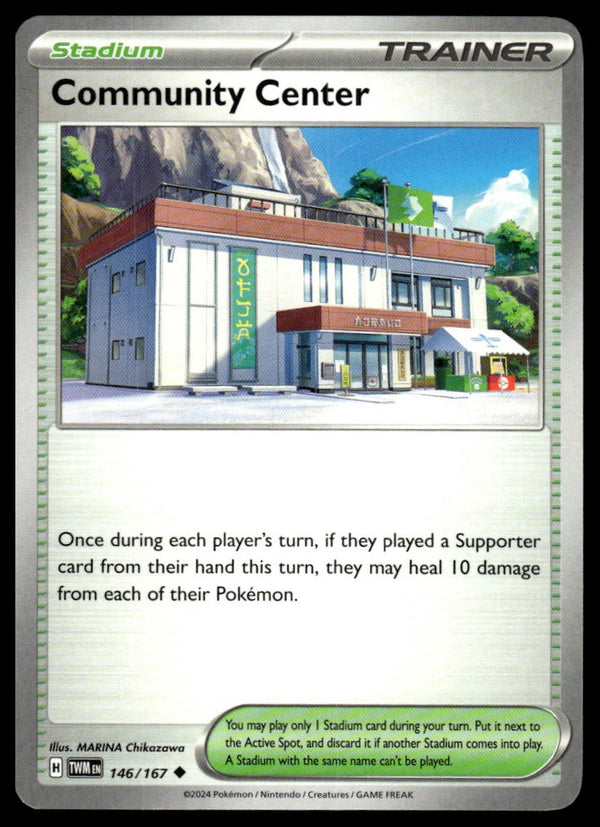 Community Center Uncommon SV06: Twilight Masquerade 146/167 NM