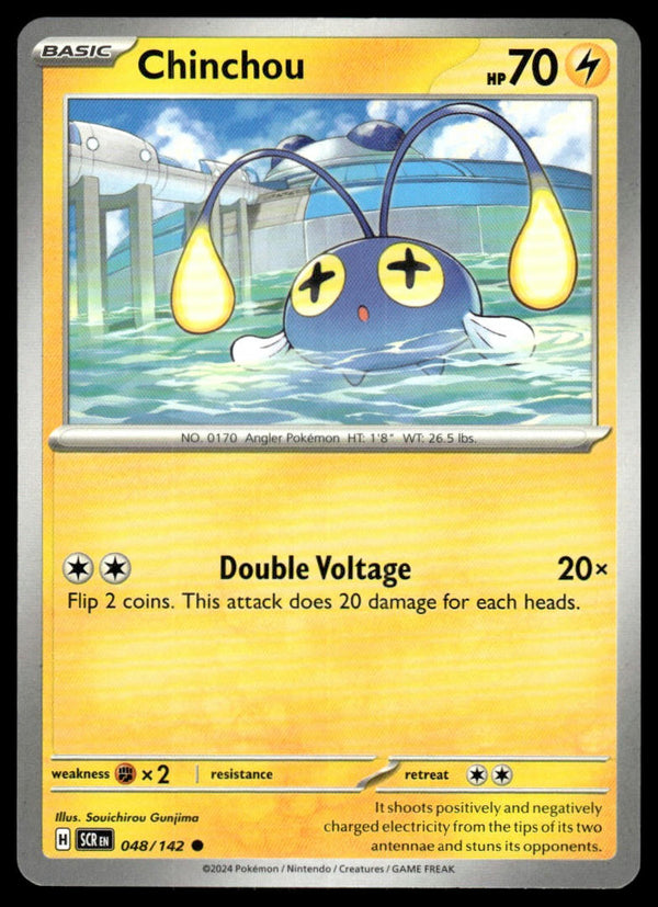 Chinchou Common SV07: Stellar Crown 048/142 NM