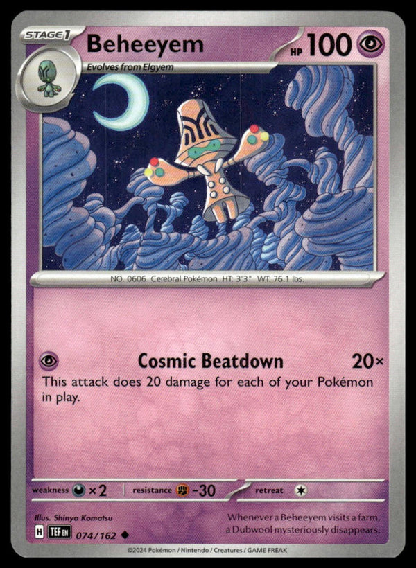Beheeyem Uncommon XY - BREAKthrough 74/162 NM