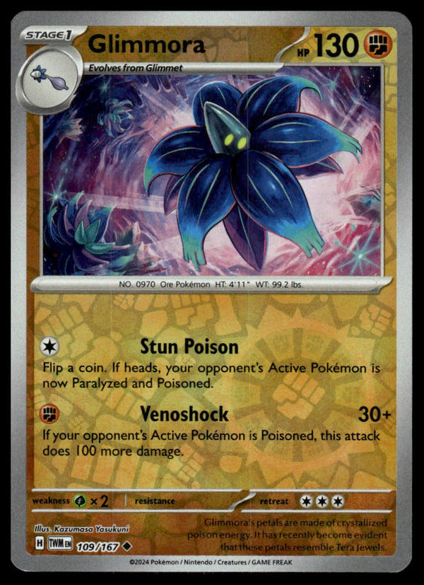 Glimmora Uncommon SV06: Twilight Masquerade 109/167 NM