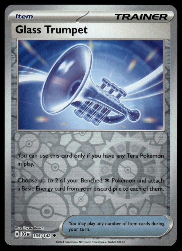 Glass Trumpet Reverse Holo Promo League & Championship Cards 135/142 NM