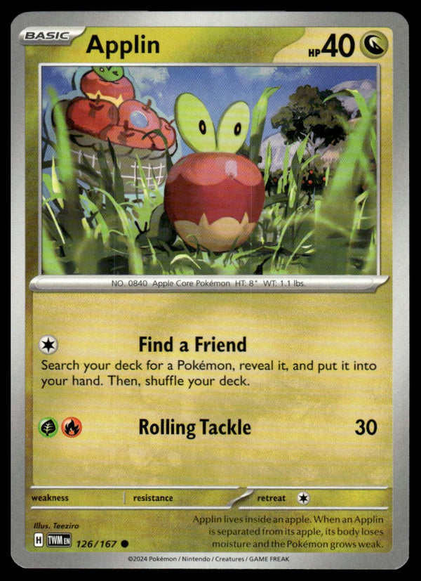 Applin Common SV06: Twilight Masquerade 126/167 NM