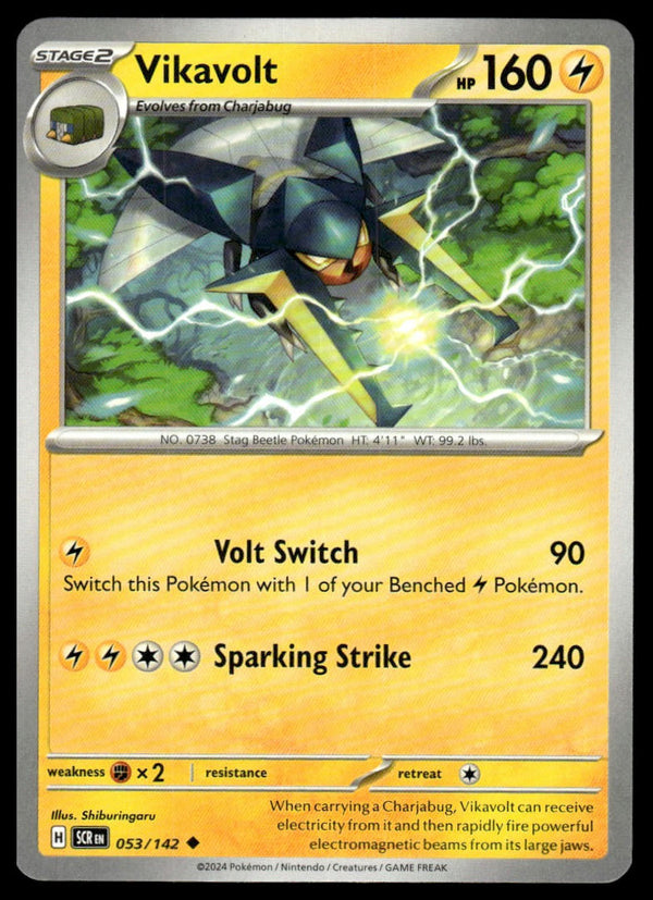 Vikavolt Uncommon SV07: Stellar Crown 053/142 NM