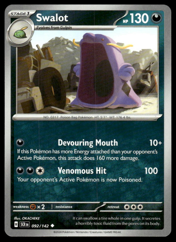 Swalot Uncommon SV07: Stellar Crown 092/142 NM