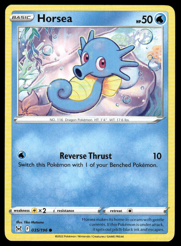 Horsea Common SWSH11: Lost Origin 035/196 NM