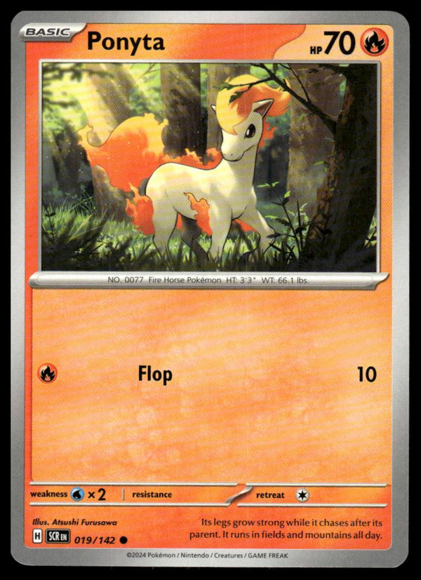 Ponyta Common SV07: Stellar Crown 019/142 NM