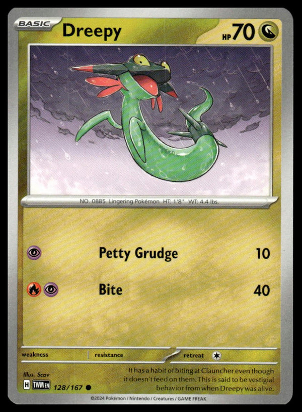 Dreepy Common SV06: Twilight Masquerade 128/167 NM