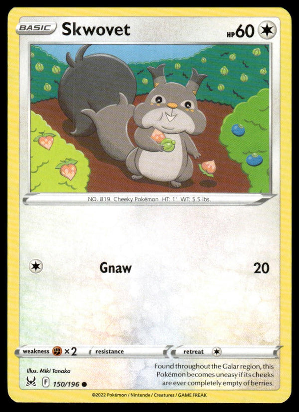 Skwovet Common SWSH11: Lost Origin 150/196 NM