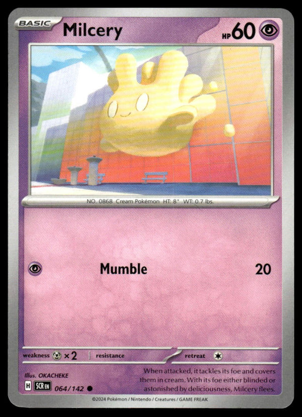 Milcery Common SV07: Stellar Crown 064/142 NM