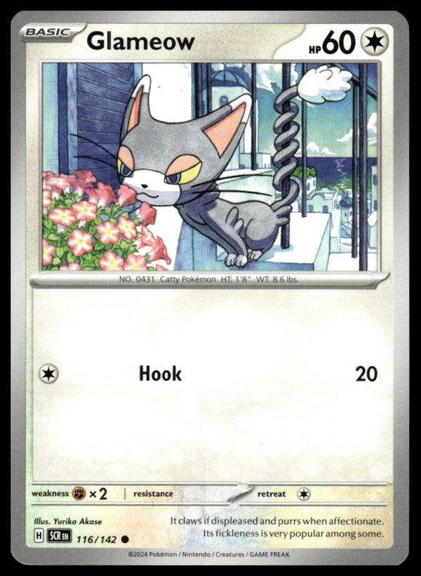 Glameow Common SV07: Stellar Crown 116/142 NM