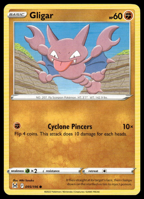 Gligar Common SWSH11: Lost Origin 095/196 NM