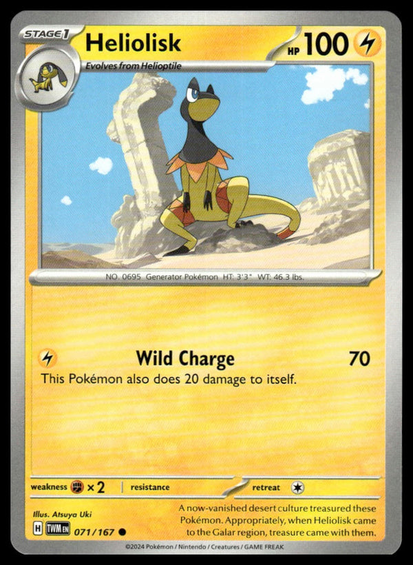 Heliolisk Common SV06: Twilight Masquerade 071/167 NM