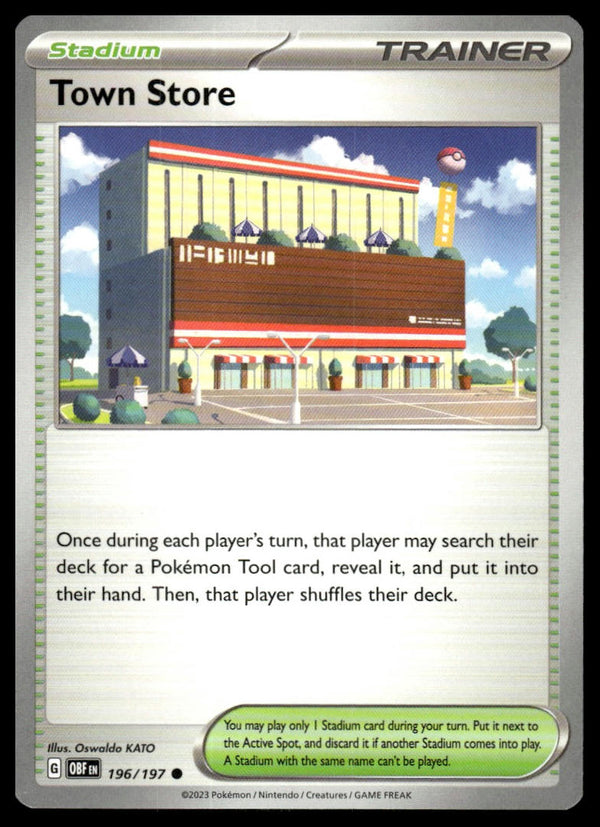 Town Store Common SV03: Obsidian Flames 196/197 NM