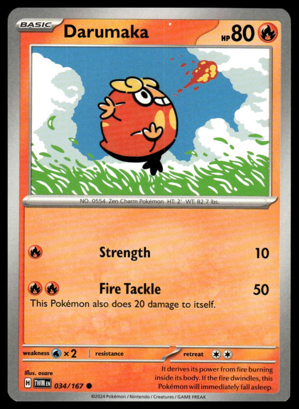 Darumaka Common SV06: Twilight Masquerade 034/167 NM